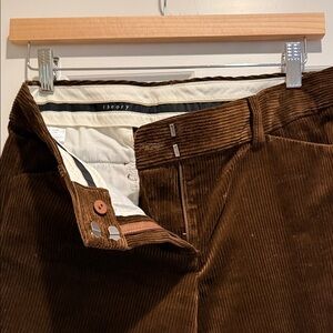 Theory Women’s Rich Brown Corduroy Trousers